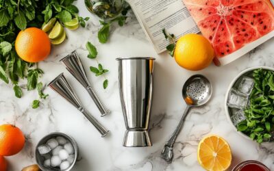 5 accessoires à posséder absolument pour préparer des cocktails